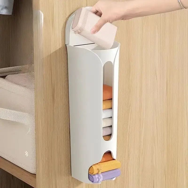 Wall Mounted Socks Storage Box, Closet Wall Hanging Box, Wardrobe Household Socks Holder Garbage Plastic Bag Dispenser, Kitchen Bathroom Hanging Rack, Self adhesive Home Dispenser Storage Box, Multifunctional Storage Box Wall Mounted Socks Storage Box, Closet Wall Hanging Box, Wardrobe Household Socks Holder Garbage Plastic Bag Dispenser, Kitchen Bathroom Hanging Rack, Self adhesive Home Dispenser Storage Box, Multifunctional Storage Box
